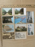 Assortment of California postcards (Yosemite, Santa Barbara, San Jose, Los Angeles, San Francisco,