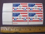 Block of 4 25-cent USAirmail Stamps, Scott #C89