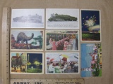 World's Fair 1933 1934 Postcards including President Cleveland Locomotive 5320, Delaware and Hudson