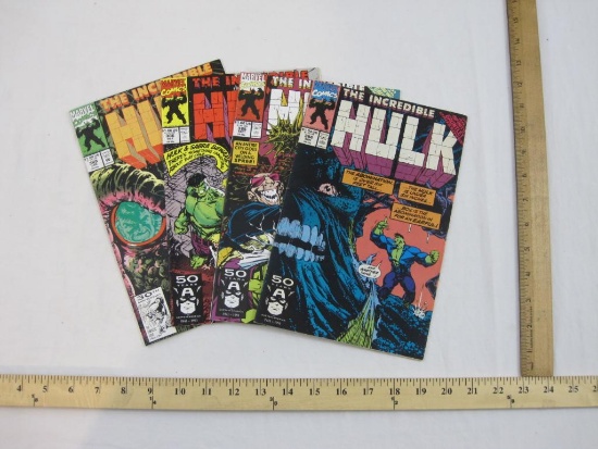 Four The Incredible Hulk Comic Books Nos. 384-386 (Aug-Oct 1991) & 389 (Jan 1992), Marvel Comics, 8