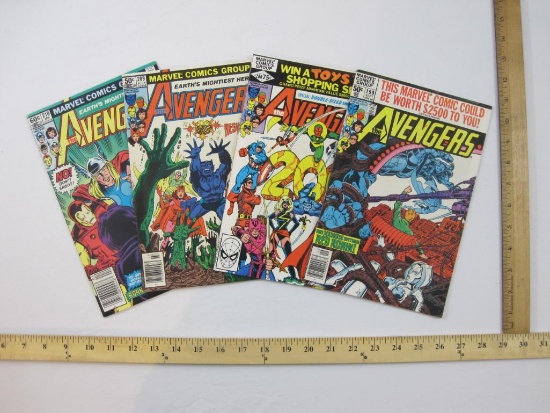 Four The Avengers Bronze Age Comic Books Nos. 199 (Sept 1980), 200 (Oct 1980), 209 (July 1981) & 218