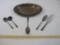Lot of Silver Plate Serving Utensils including cake server, spoons and more by Holmes & Edwards, 2