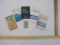 Lot of Vintage Green and Blue Stamps with Saver Books and Community Bank of Bergen County NJ Record
