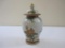 Vintage Porcelain Floral Design Ginger Jar, marked Japan, 1 lb 3 oz