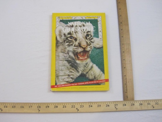 April 1970 Issue of National Geographic Magazine Vol. 137, No. 4, 1 lb
