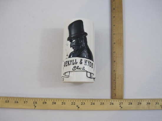 Jekyll & Hyde Club Ceramic Mug, made in China, DW530-BW, 12 oz