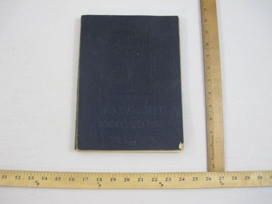 1952 Michaelian Footprints Yearbook, Saint Michael's High School Union City NJ, 1 lb 9 oz