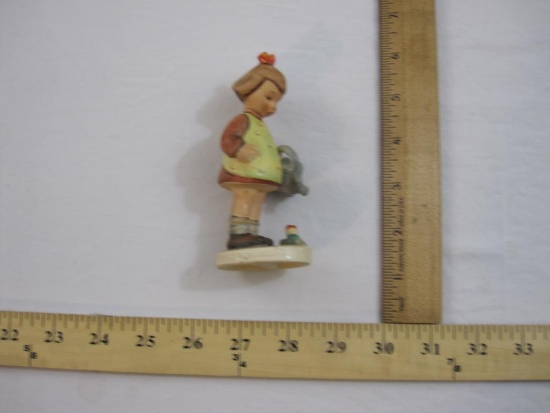 Vintage Little Gardener Ceramic Hummel Figure #74, Goebel, 3 oz