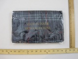 NEW Burberry London 100% Cashmere Scarf, plaid design, new in package, 3 oz