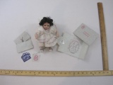 Baby Annette Tiny Tot Marie Osmond Doll, limited edition with certificate of authenticity, 9 oz