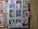 Assorted Topps Royals baseball cards, includes Jeff Montgomery , Storm Davis.
