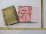 Vintage Matching Doll Pink Jacket and Bonnet, 6 oz