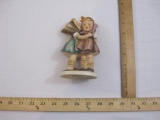 Vintage Telling Her Secret Ceramic Hummel Figure #196/0, 1948 W. Goebel, 7 oz