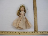 Vintage Doll with Closing Eyes and Movable Arms and Legs, 3 oz