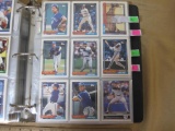 Assorted Topps and Scores Blue Jays, Braves and Cubs baseball cards