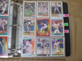 Assorted Topps and Donruss baseball cards includes Cardinals, Dodgers, Giants