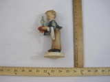 Vintage Goebel Waiter Ceramic Hummel Figure #154/1, 8 oz