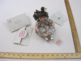 Marie Osmond Hershey's Hugs Tiny Tot Doll, Limited Edition with Certificate of Authenticity, 8 oz