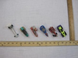 Six Hot Wheels Cars from 1980s-2000s including Shredster, Outsider, Warner and more, 9 oz