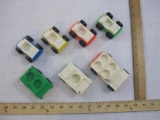 Lot of Vintage Fisher Price Little People Cars, 9 oz