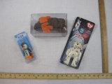 Lot of Collectibles including TY Beanie Baby Chocolate the Moose, sealed TY Teenie Glory the Bear,