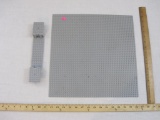 Two Lego Flat Building Surfaces