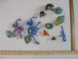 Lot of Assorted Toys including A Bugs Life and The Little Mermaid, 1 lb
