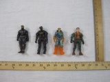 Four Action Figures including 2 GI JOE (2010 Lanard) and more, 4 oz