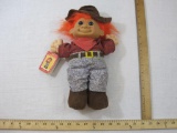 RUSS Troll Kidz Buckaroo Cowboy Doll, with tag, 10 oz