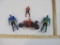 Lot of SCG Power Rangers Action Figures and Motorcycle, 12 oz