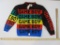 Vintage Game Boy Multicolored Sweater, Size small, Hot Cashews 100% Acrylic, 1991 Nintendo, 8 oz
