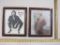 Two Framed Signed Photos of Adult Actresses including Porche Lynn (Exotic Dancer) and Missy Hyatt