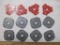 Lot of Assorted Record Adapters, 3 oz