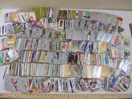 Large Lot of Assorted Sports Trading Cards from various brands and years including NBA, NFL and MLB,