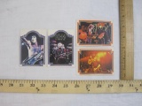 Four KISS Trading Cards from 1978 Aucoin Mgt, 1 oz