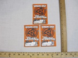 Three Linkin Park Projekt Revolution 2003 Tour Local Crew Access Badges