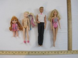 Four Dolls from Mattel, Disney and Just Play (JoJo Siwa Singing Doll), 15 oz