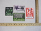 Four Concert Local Crew Access Badges including Breaking Benjamin/Three Days Grace, The Pledge of