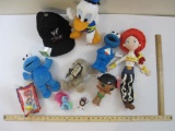 Lot of Assorted Plush and Collectible Toys including Boyd's Bear, Jessie from Toy Story, Donald