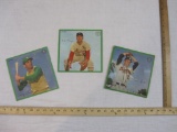 Lot of Three 1962 Sports Champions 33 1/3 RPM Baseball Records, unpunched, including Warren Spahn,