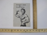 Massive Arms by Arnod Strong Booklet with Exercises, 1 oz