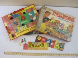 Shenanigans Carnival of Fun Game, Milton Bradley 1966, see pictures for included pieces and