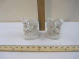 Two Porcelain Artist Figures, see pictures for marking, 12 oz