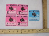 Five House of Blues All Access Local Crew Passes