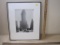 Framed Matted Photo of NYC's Flat Iron Building, approx 18x14 inches