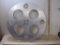 Large Aluminum Film Reel, approx 25