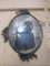 Antique Photo Frame with Curved Glass - see photos, missing a side filigree