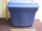 Blue Rubbermaid 22 Gallon Tote Storage Bin with Lid