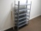 Sturdy Metal Shelving, Approx 54 inches by 31 inches, six shelves