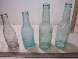 Four Vintage Bottles, Sweeney Bottling Works, Orange County Brewery, both of Middletown NY